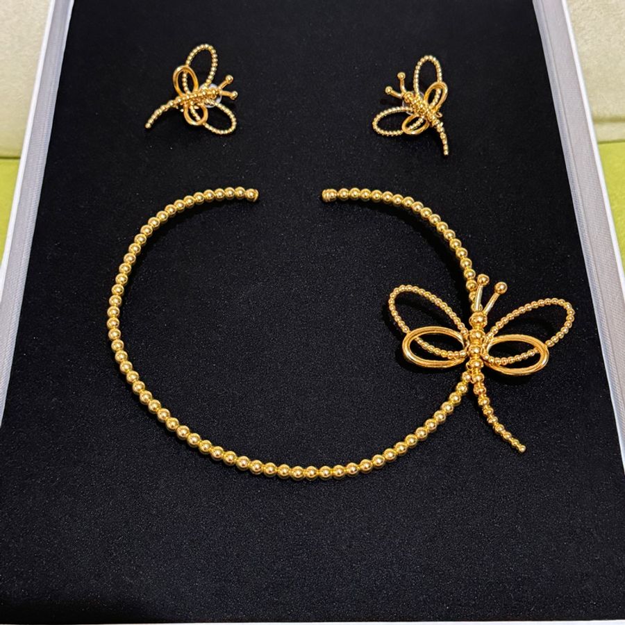 Christian Dior vintage 項鍊、耳環套組-0