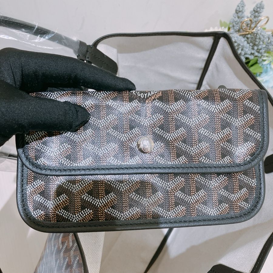 GOYARD 戈雅經典花紋小號肩背包包SAINT LOUIS TOTE BAG-7
