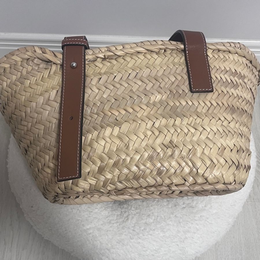 Loewe 藤編包 小-1