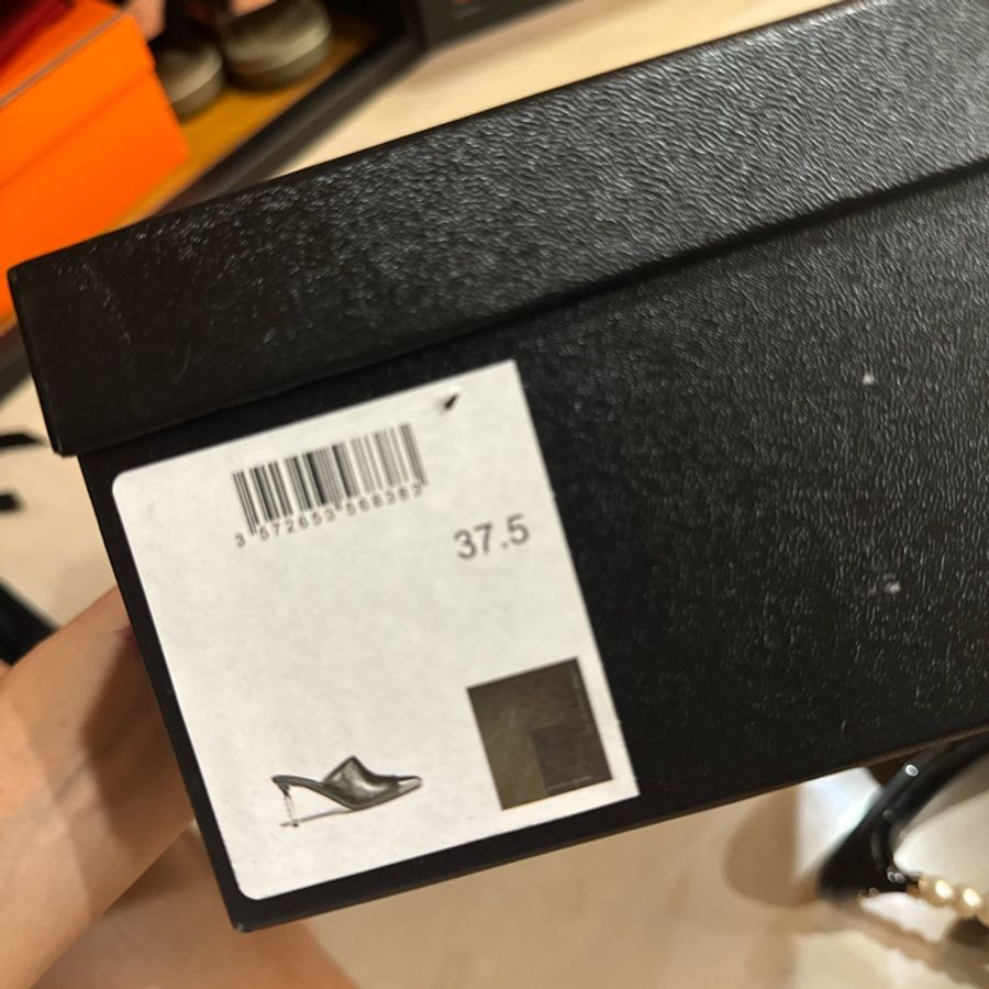 Chanel 稀有珍珠高跟謬斯鞋-10