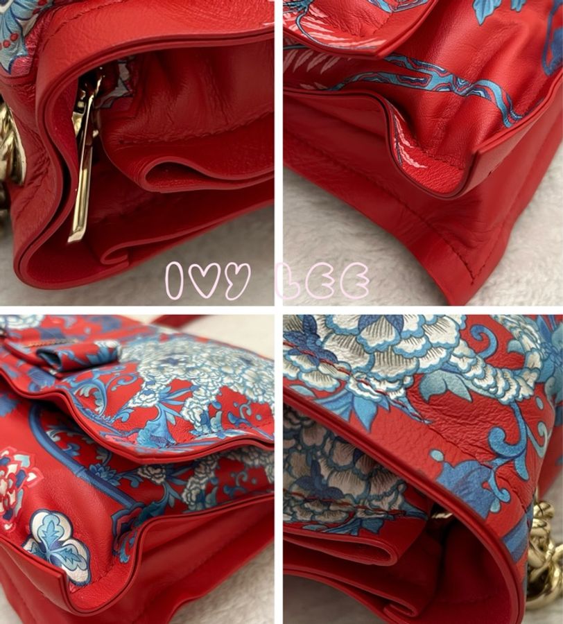 Salvatore Ferragamo小牛皮 牛年特別版 Viva 蝴蝶結 單肩包 二手精品-10