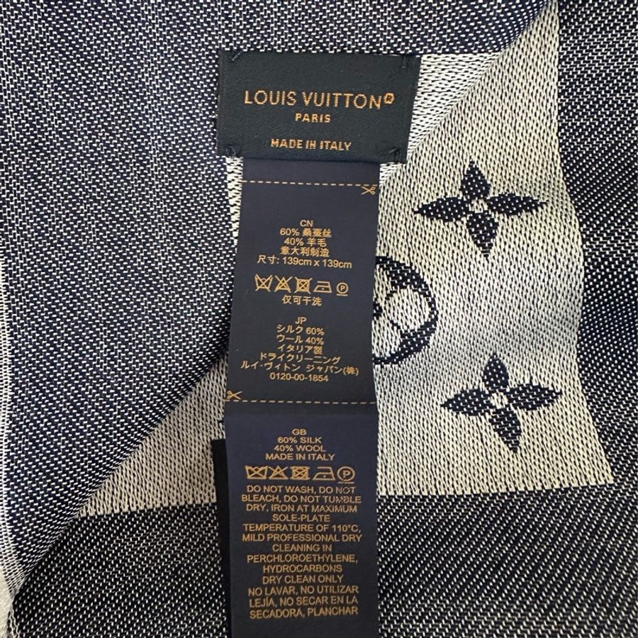 LV M71376 Monogram Denim 披肩-3