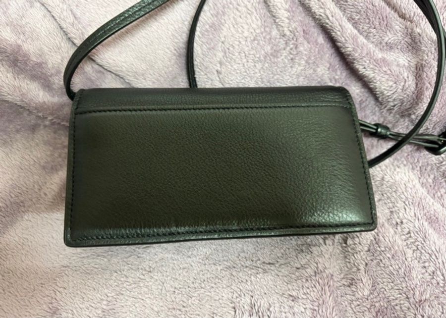 Tory Burch Miller Woc荔枝紋翻蓋斜背包-5