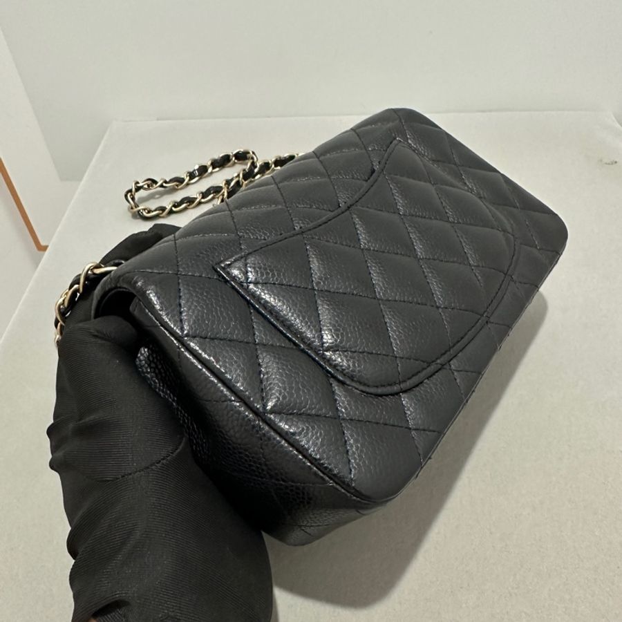 Chanel Caviar 20cm 金扣-3