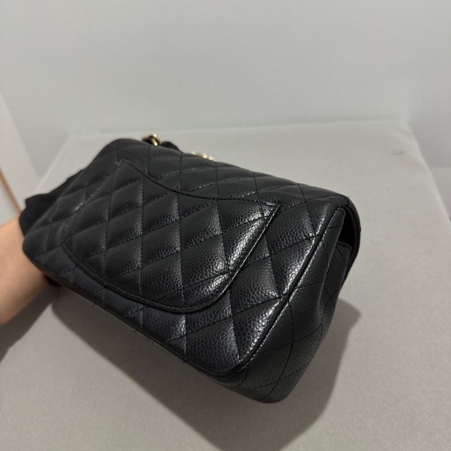 Chanel Caviar 20cm 金扣-6