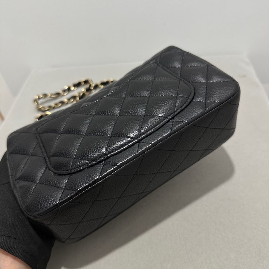 Chanel Caviar 20cm 金扣-7