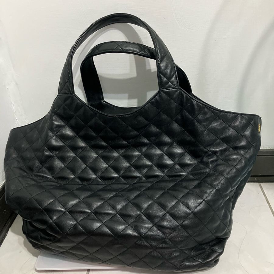 YSL icare Maxi小羊皮購物袋-6