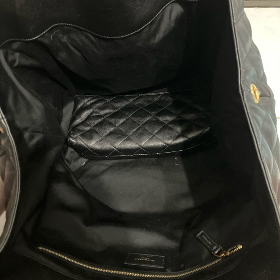 YSL icare Maxi小羊皮購物袋-8