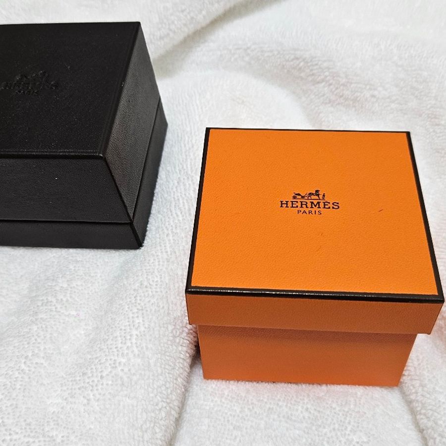 超低價 Hermes 愛馬仕鑽戒 可當墜子 H d'ancre戒指-1