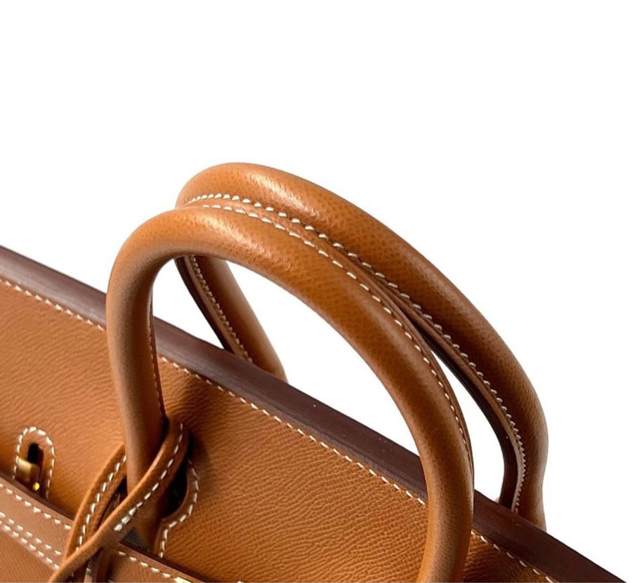Hermes birkin 25 Z刻 金剛色 金棕色-3