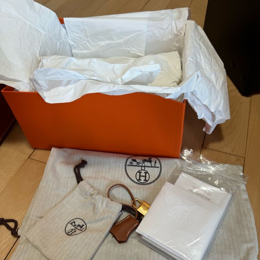 Hermes birkin 25 Z刻 金剛色 金棕色-10