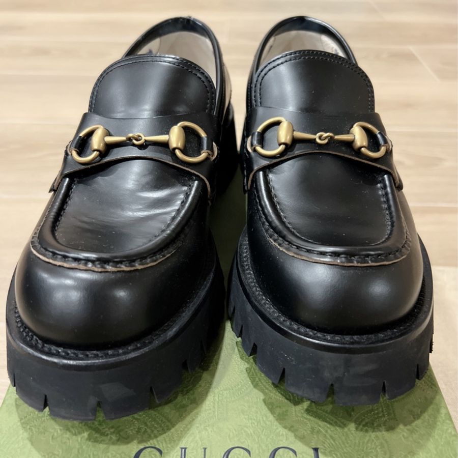Gucci 刺繡小蜜蜂🐝樂福鞋-11