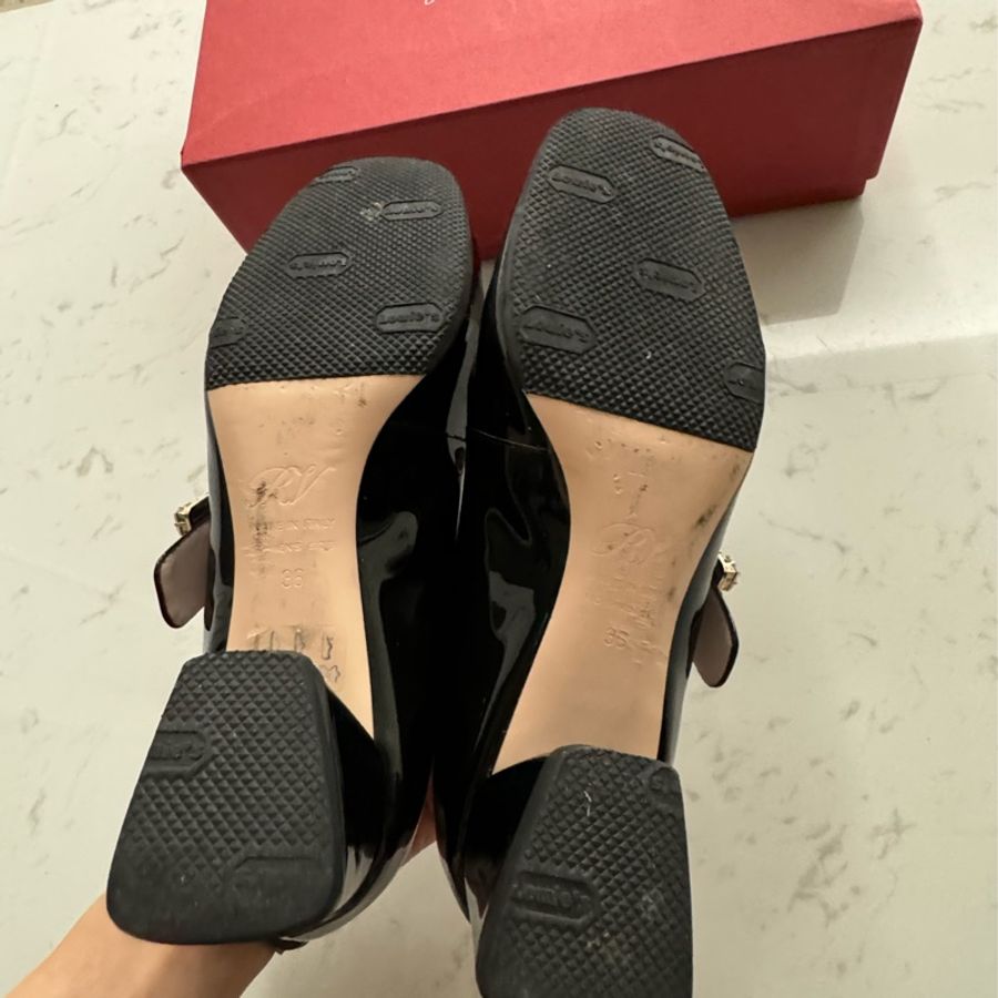 Roger Vivier 水鑽瑪莉珍鞋 36-5