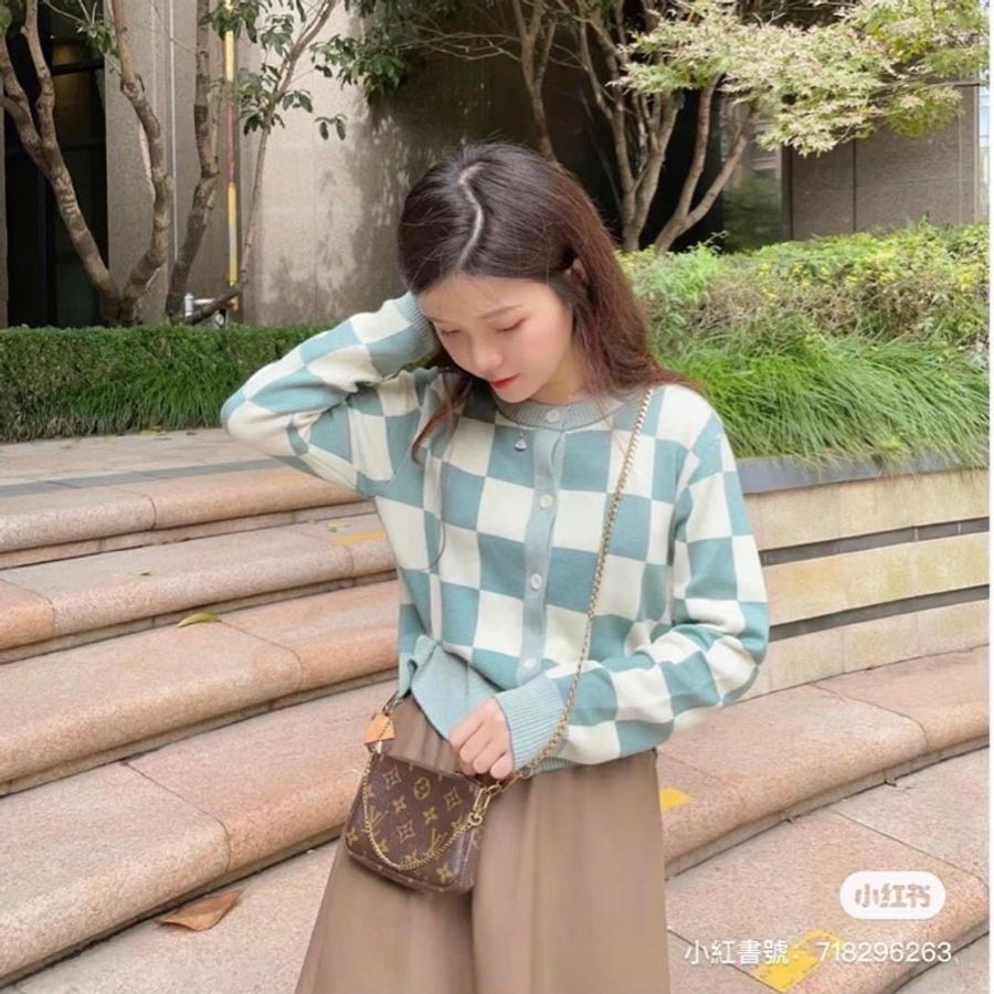 Louis Vuitton 路易威登M58009 經典Monogram帆布迷你金鍊 #麻將包🈶台灣專櫃購證-1
