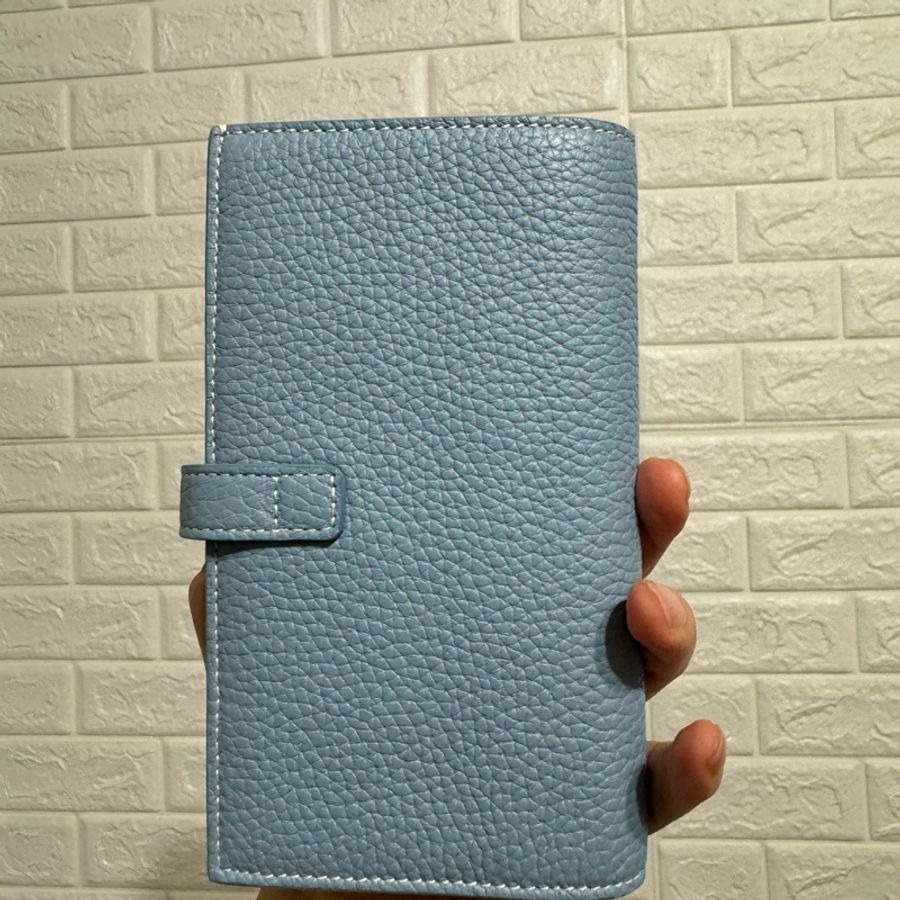 BALLY Amber 鎖頭設計粒面小牛皮多夾層中長夾-4