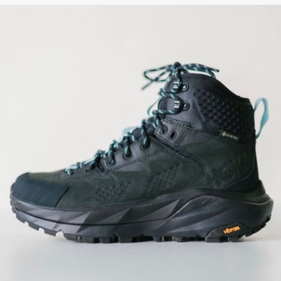 ✔️HOKA ONE ONE Kaha GTX 登山鞋 黑色/藍色 女款-0