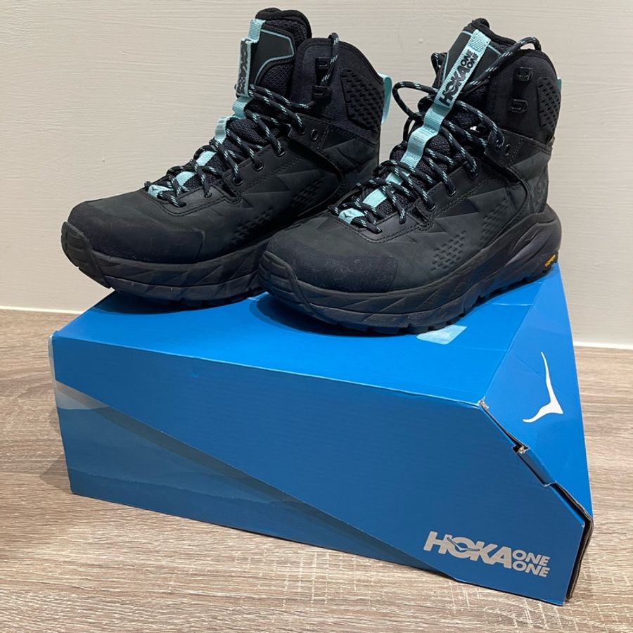 ✔️HOKA ONE ONE Kaha GTX 登山鞋 黑色/藍色 女款-2