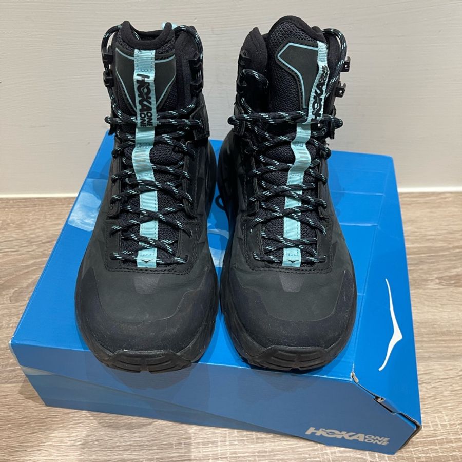 ✔️HOKA ONE ONE Kaha GTX 登山鞋 黑色/藍色 女款-9
