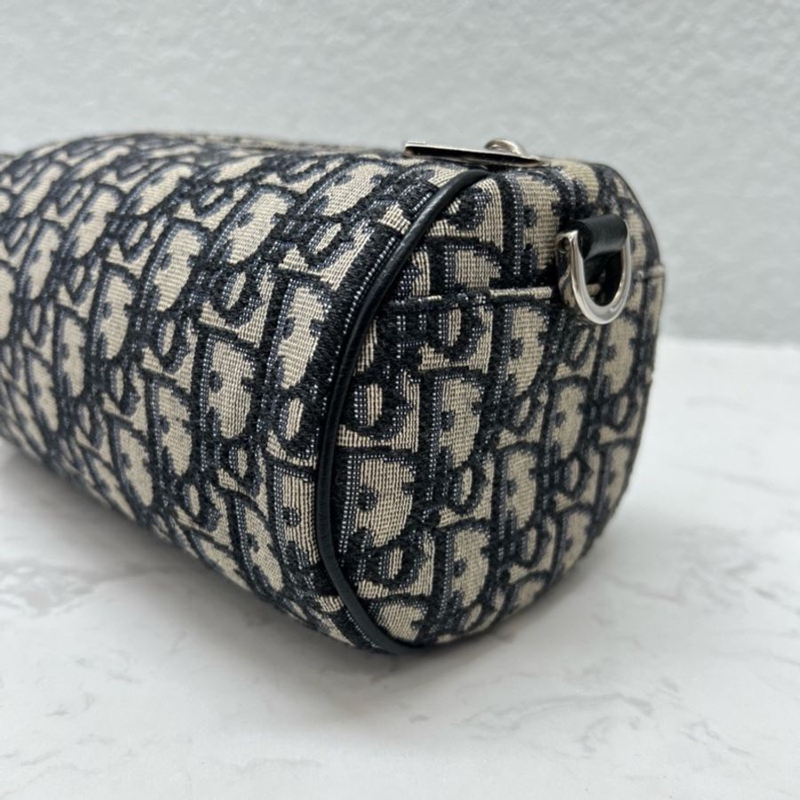 Dior Roller 老花 圓桶斜挎包-5