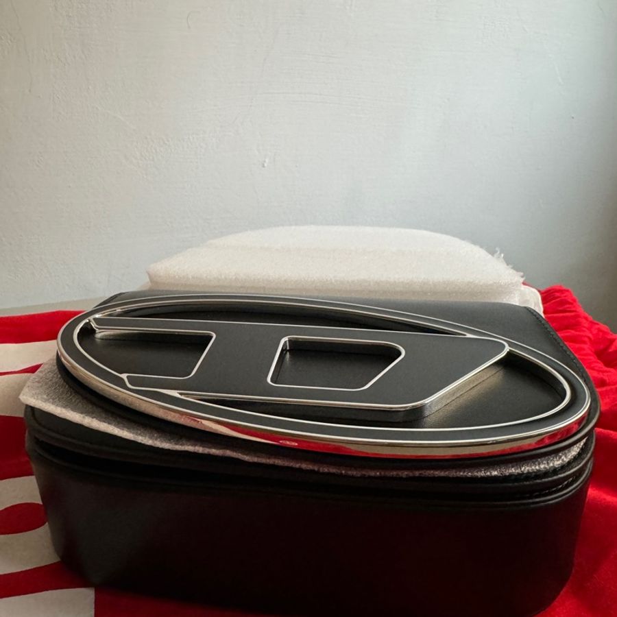 全新 Diesel 1DR shoulder bag 黑色 肩背包-6