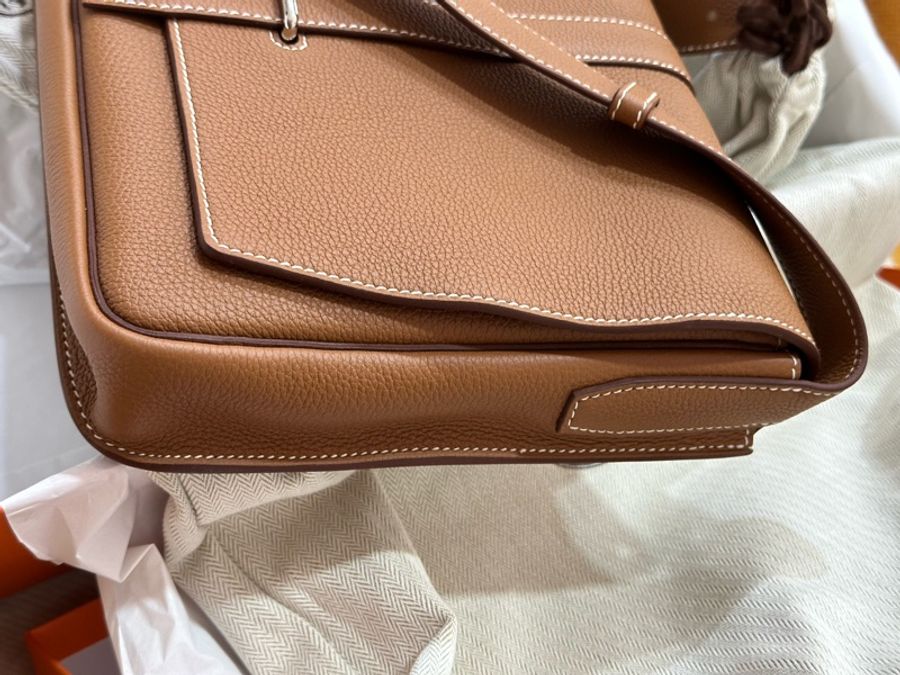 Hermes STEVE LIGHT JUNIOR VEAU TOGO 37 GOLD-3