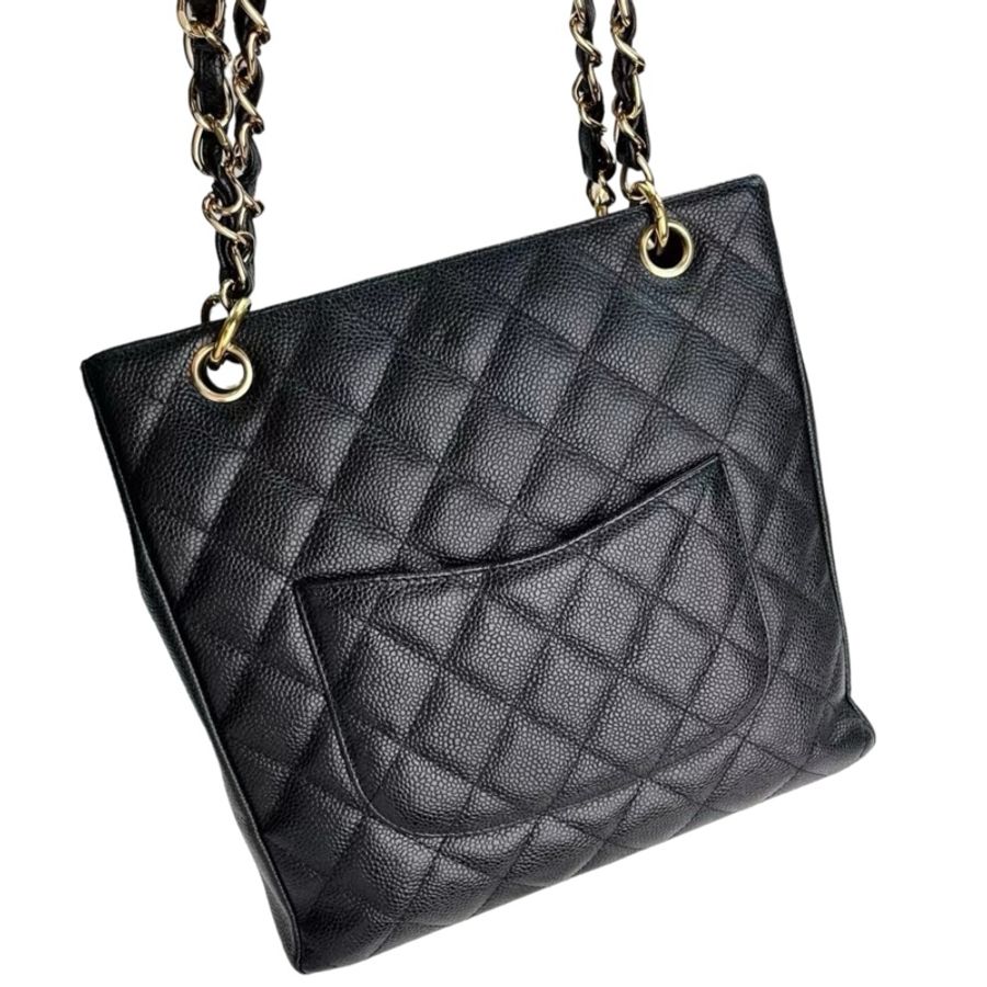 Chanel Caviar PST 金-1