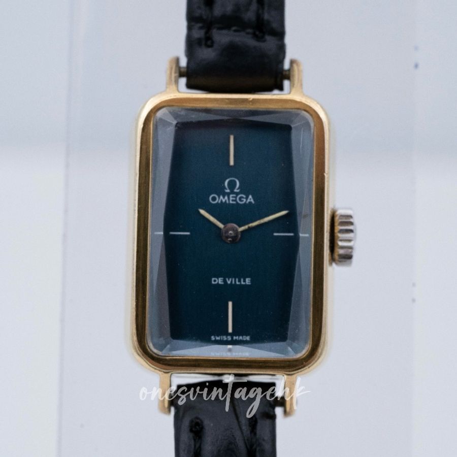 [Pre-owned] Omega 歐米茄 De Ville Ladies Watch 碟飛系列方糖手錶-14