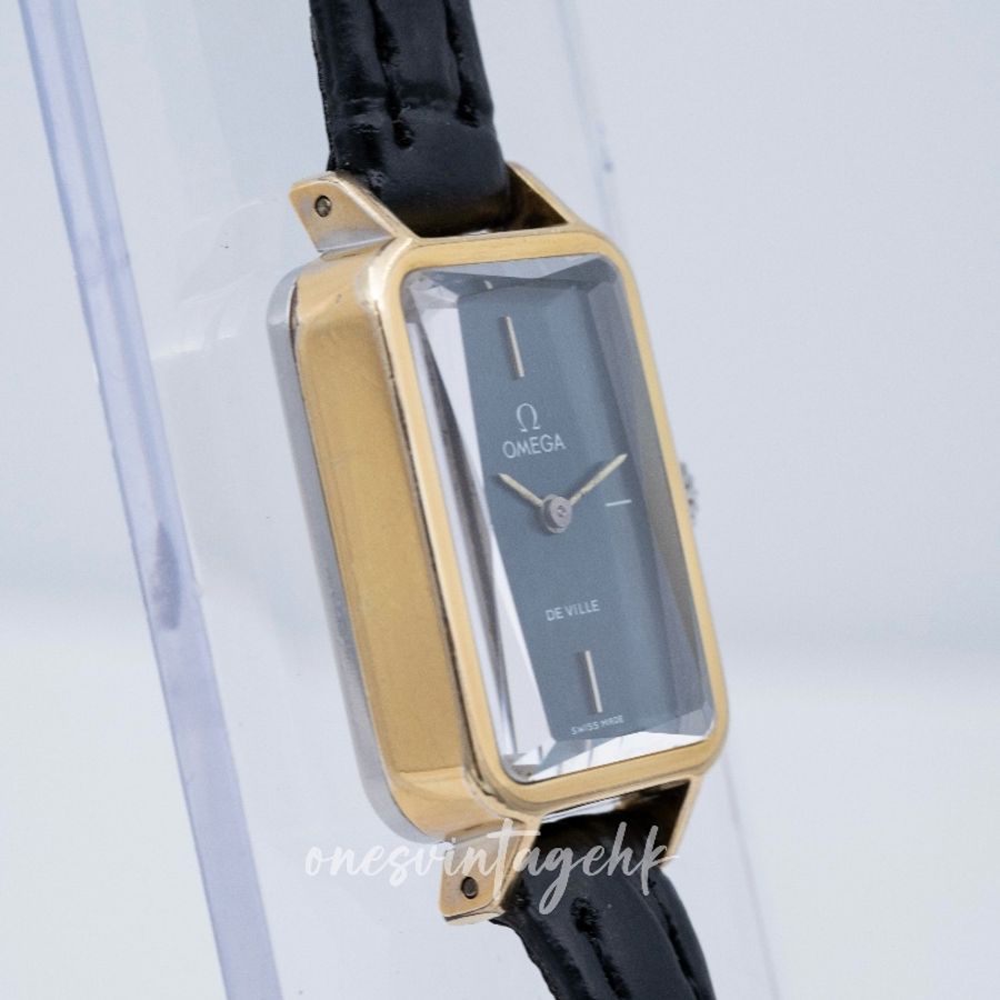 [Pre-owned] Omega 歐米茄 De Ville Ladies Watch 碟飛系列方糖手錶-17