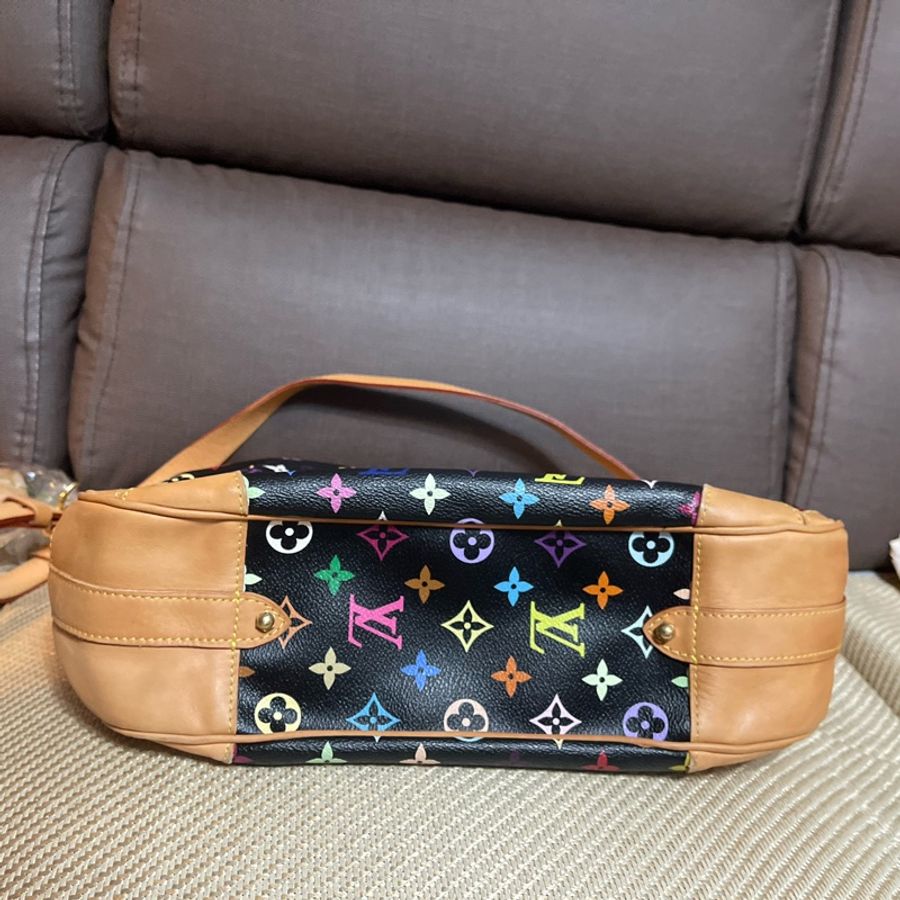 LV M40196村上隆黑彩黑三彩絕版 限量-2