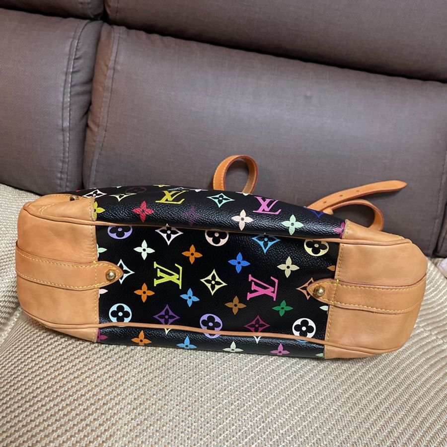 LV M40196村上隆黑彩黑三彩絕版 限量-6