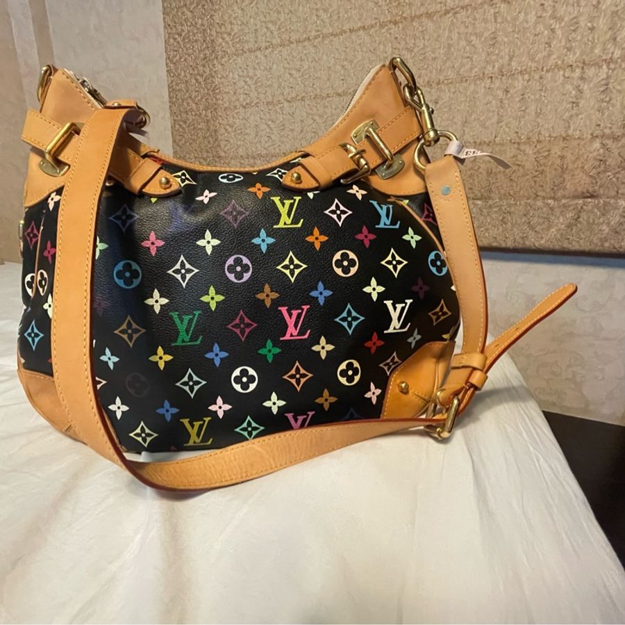 LV M40196村上隆黑彩黑三彩絕版 限量-13