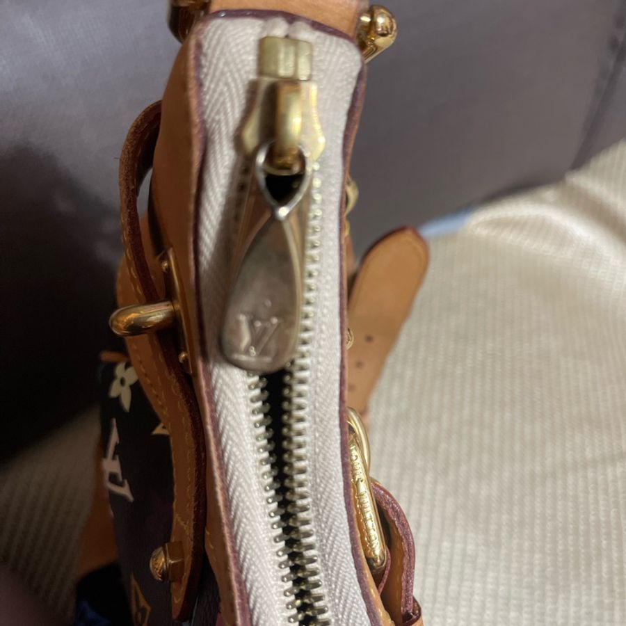 LV M40196村上隆黑彩黑三彩絕版 限量-19