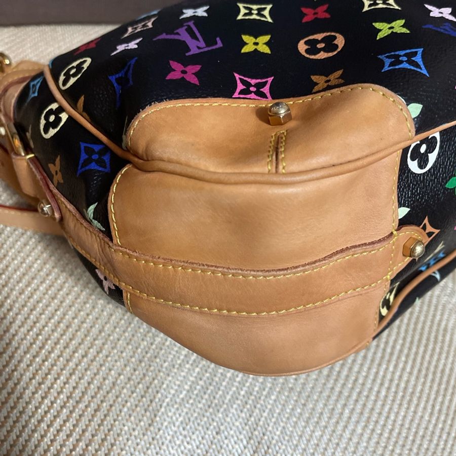 LV M40196村上隆黑彩黑三彩絕版 限量-16