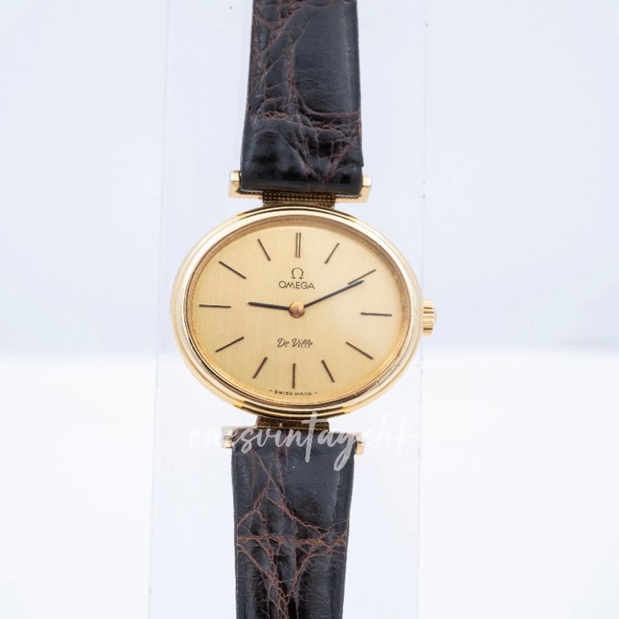 [Pre-owned] Omega 歐米茄 De Ville Oval Watch 碟飛系列橢圓形手錶-0