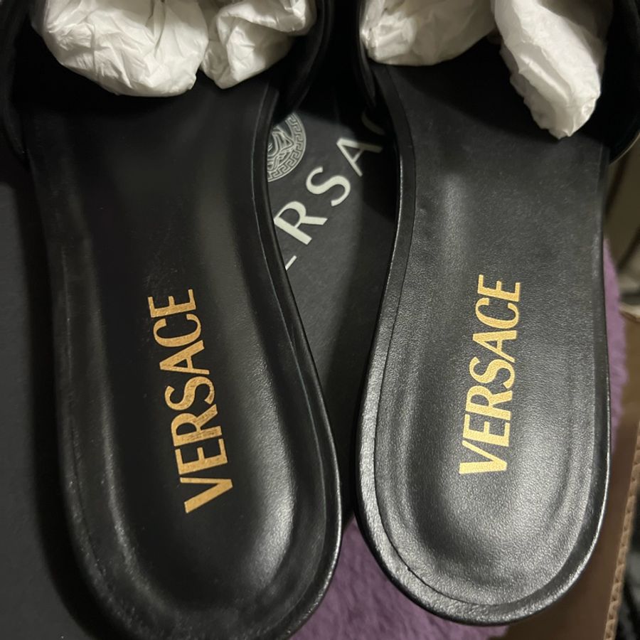 VERSACE 凡賽斯 杜莎鞋39號-7