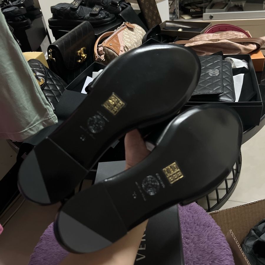 VERSACE 凡賽斯 杜莎鞋39號-8