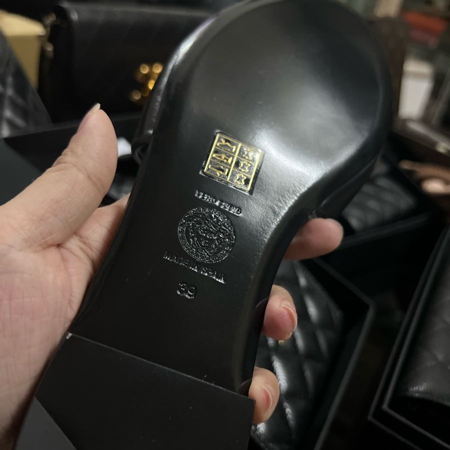 VERSACE 凡賽斯 杜莎鞋39號-9