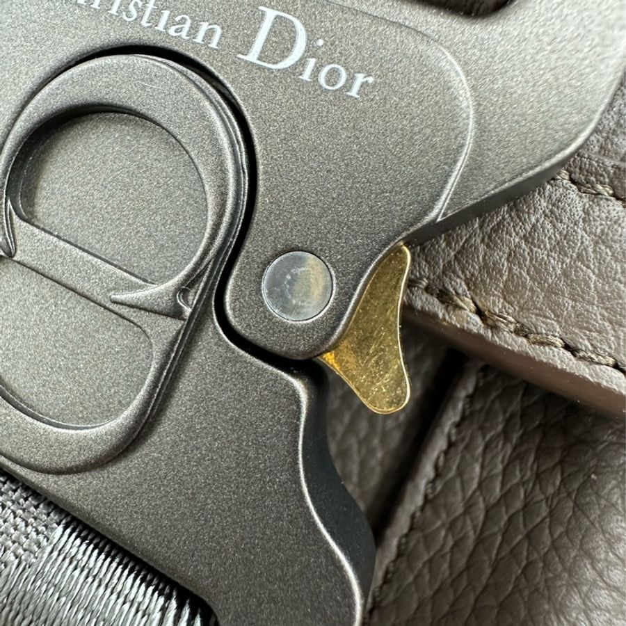 Dior 閑置品 全套 Hit the road 全皮 斜挎單肩🤎-11