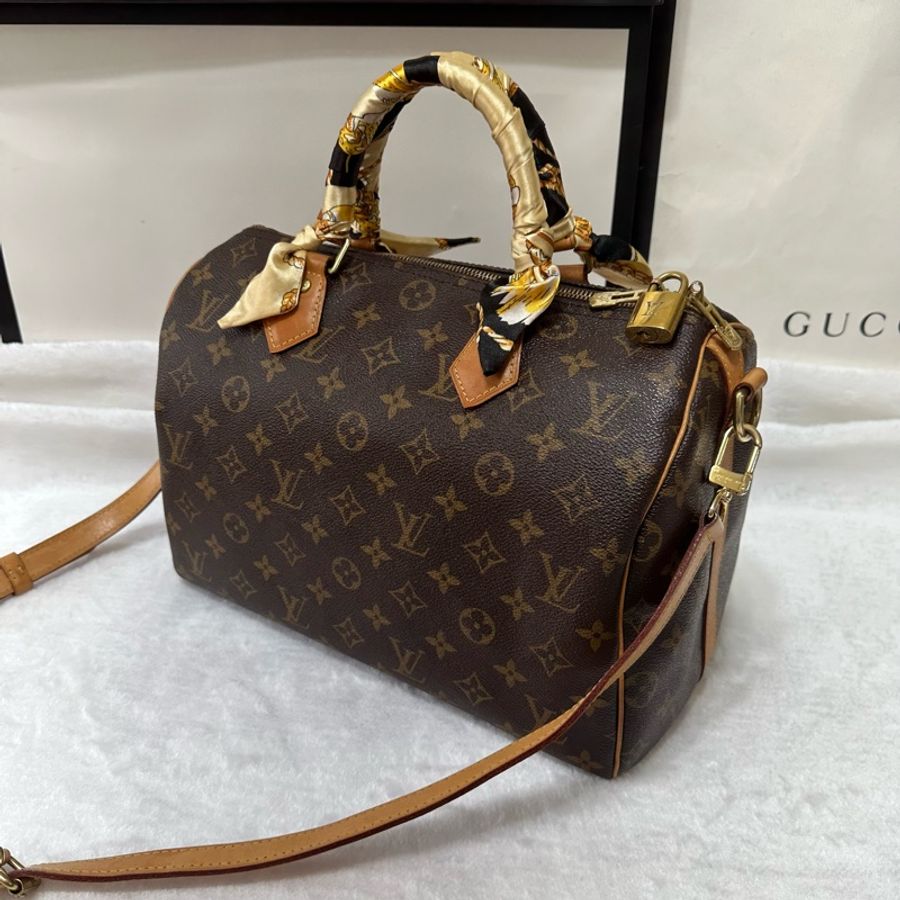 LV #Speedy 30 背帶款 背帶款(已售出勿下單)-0