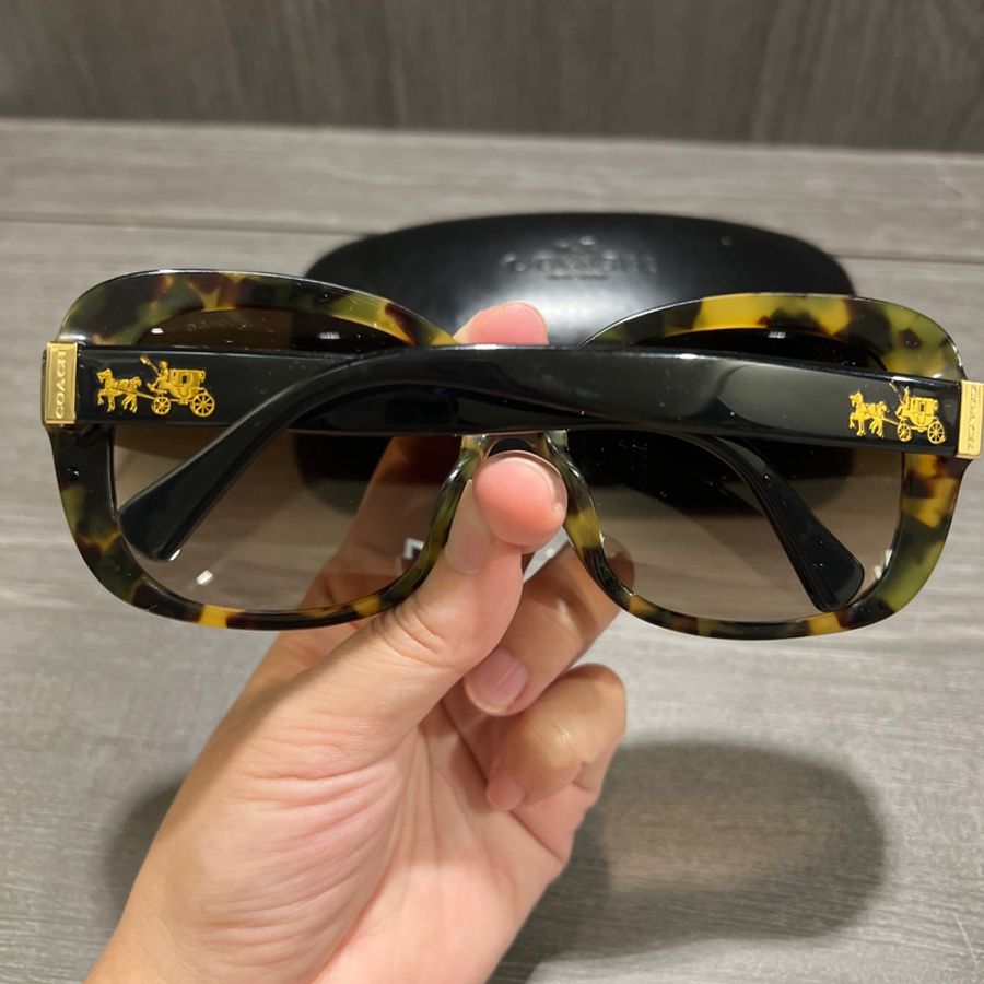 coach 方型膠框太陽眼鏡-4