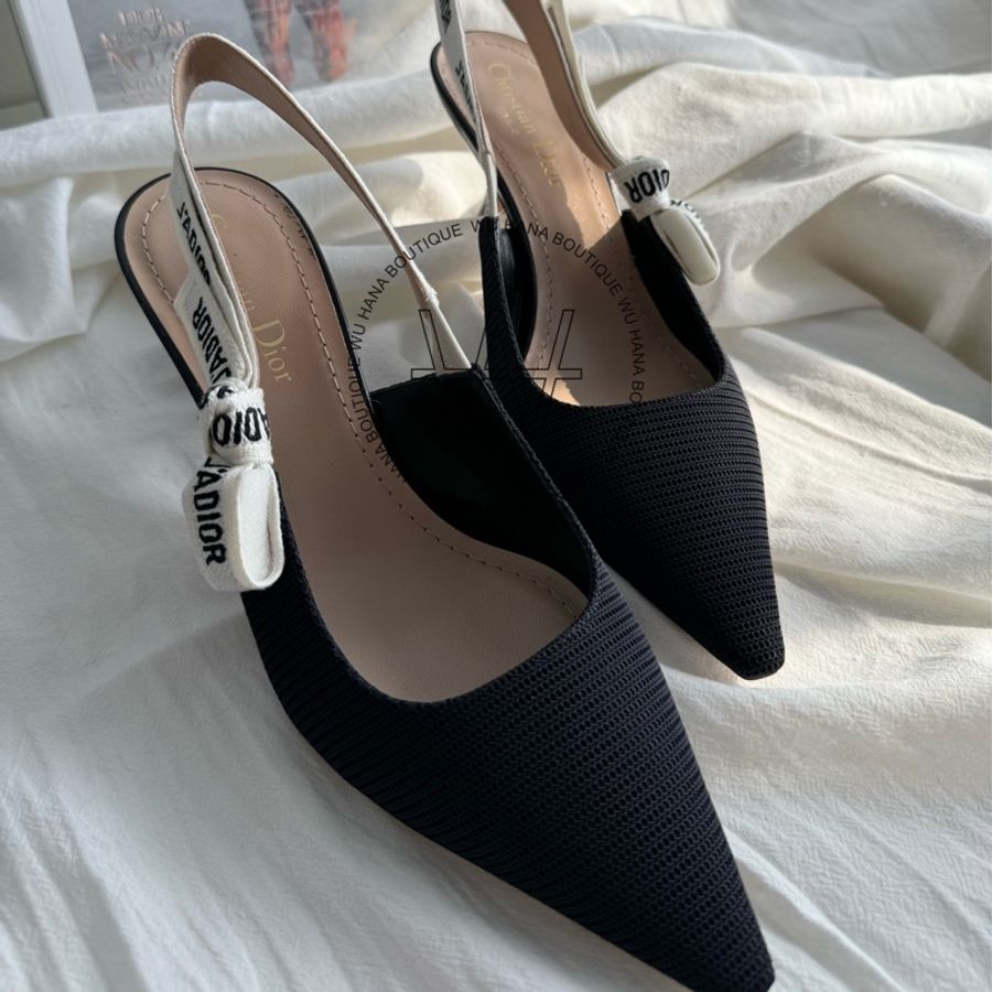 🔅Dior J'Adior 露跟高跟鞋（黑） 無花果精品-0