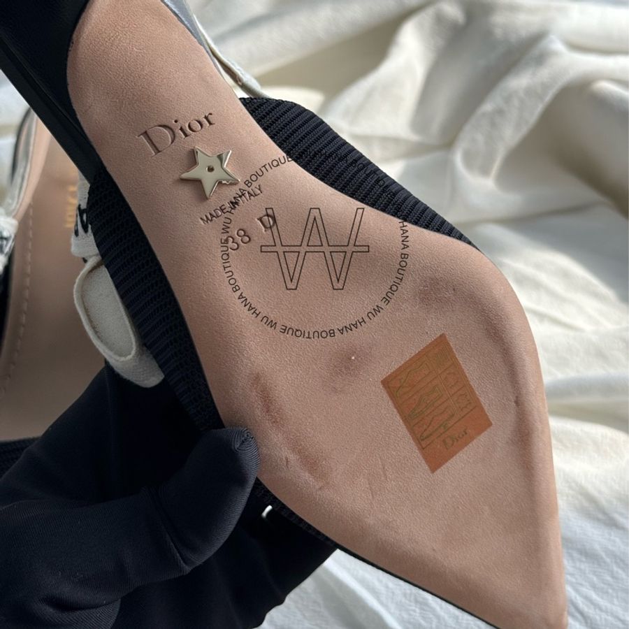 🔅Dior J'Adior 露跟高跟鞋（黑） 無花果精品-4