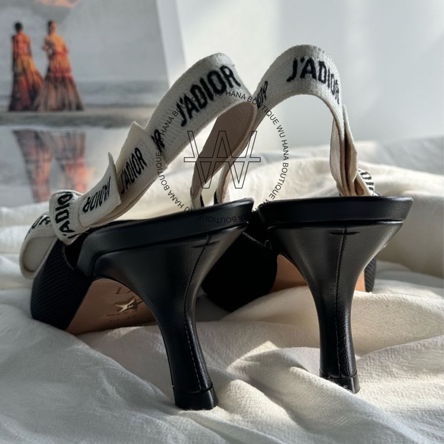 🔅Dior J'Adior 露跟高跟鞋（黑） 無花果精品-5