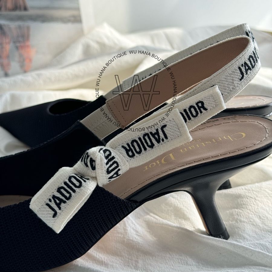 🔅Dior J'Adior 露跟高跟鞋（黑） 無花果精品-7