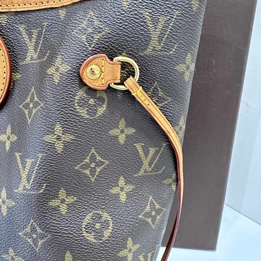 LV neverfull MM經典款老花購物包-12