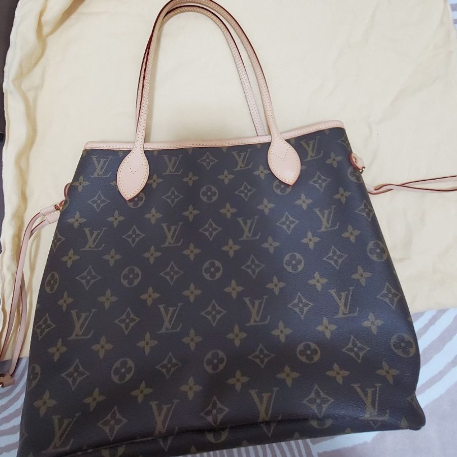 LV 經典花紋束口肩背包/托特包-2
