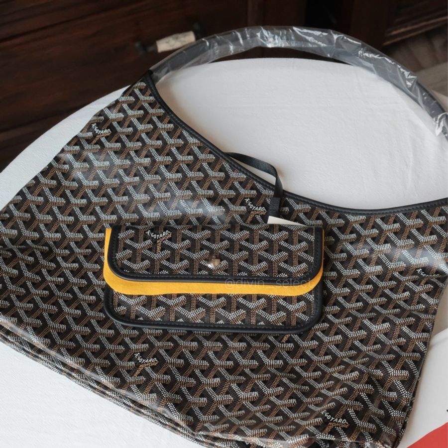 Goyard Bohème hobo bag 狗牙hobo肩背包 托特包 黑黑-2