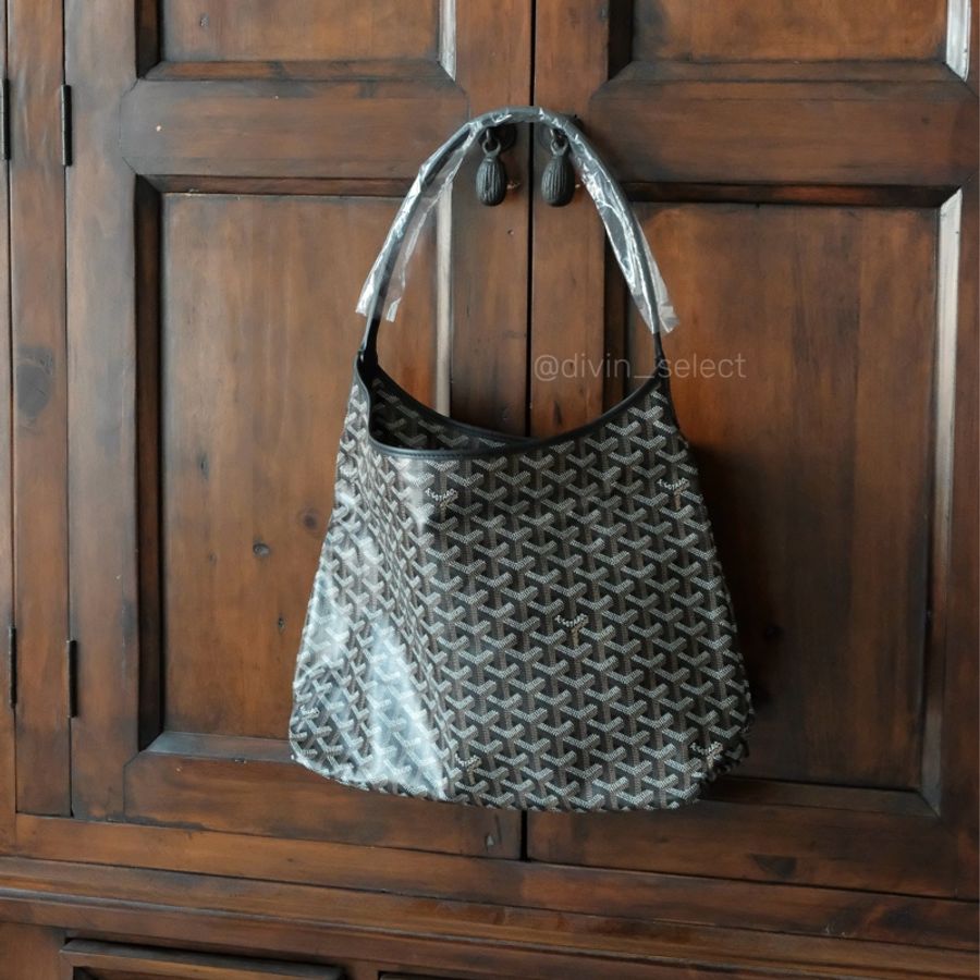 Goyard Bohème hobo bag 狗牙hobo肩背包 托特包 黑黑-6