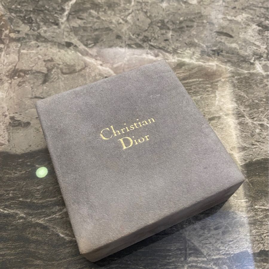Dior 中古字母耳夾-4