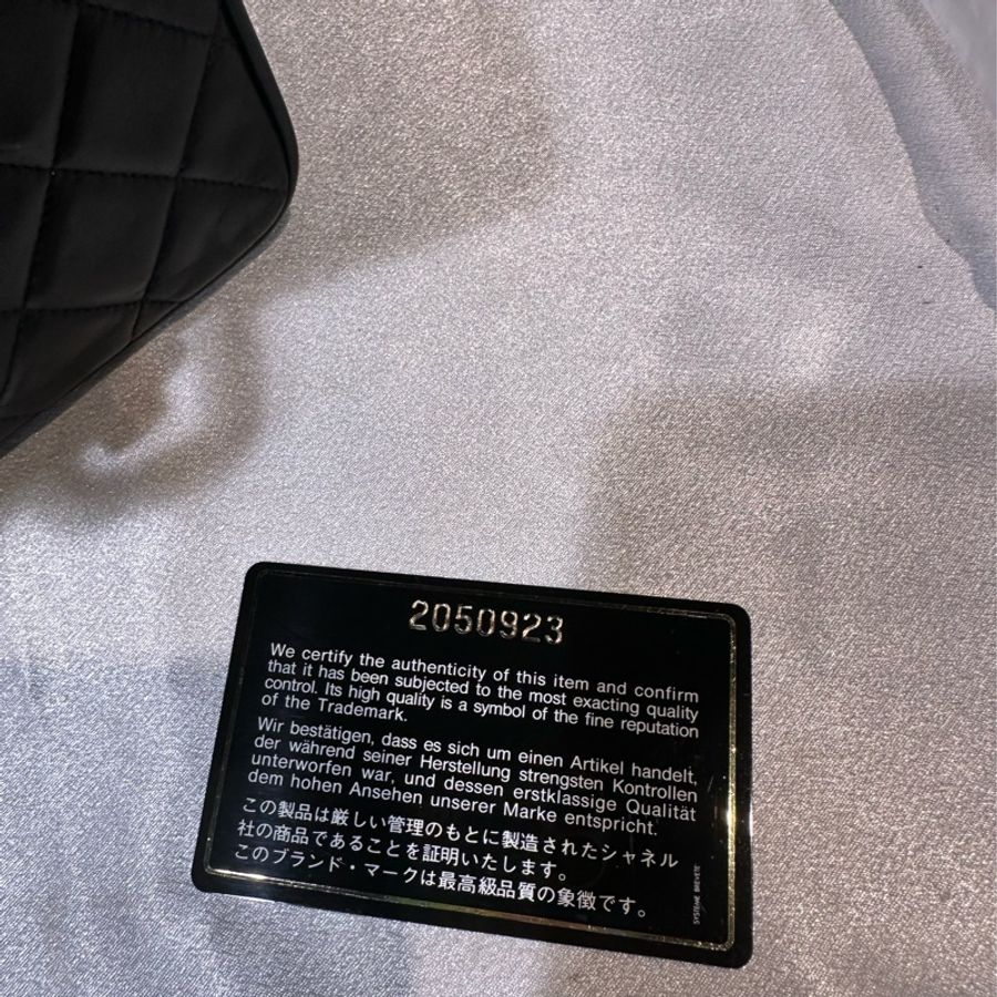 Chanel vintage bag full set-10